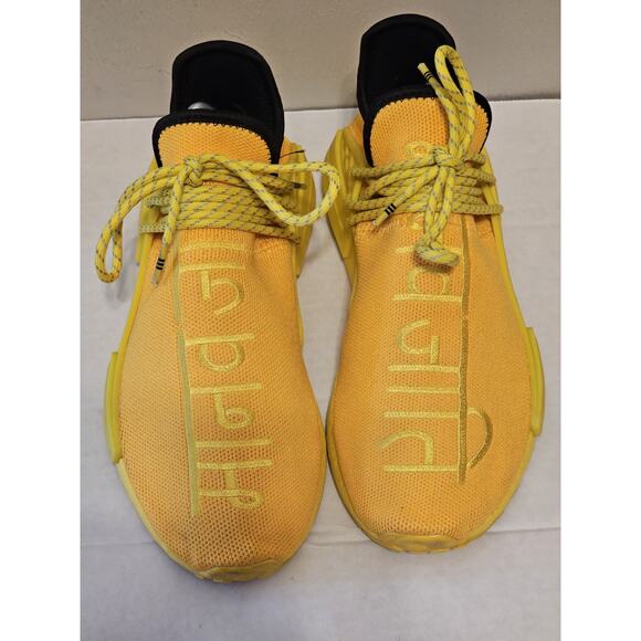 Size 8.5 - Adidas Pharrell x NMD Human Race Trail Blank Canvas World Pre-owned